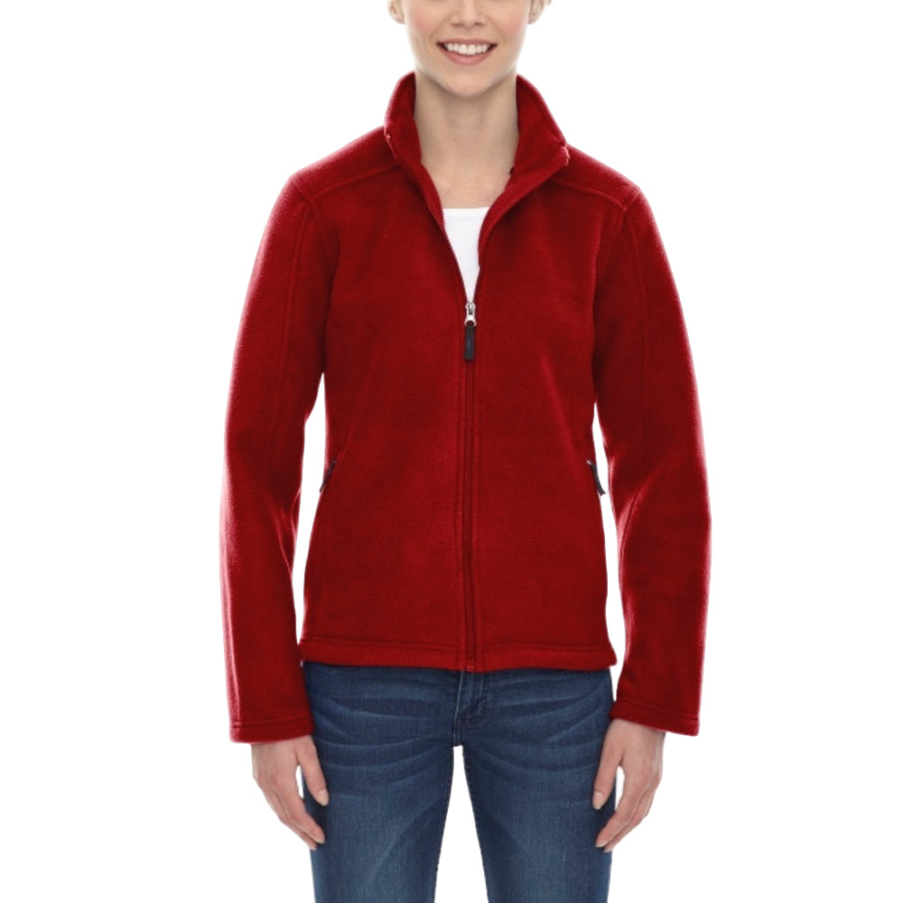 Core365 Women's Red Fleece Jacket